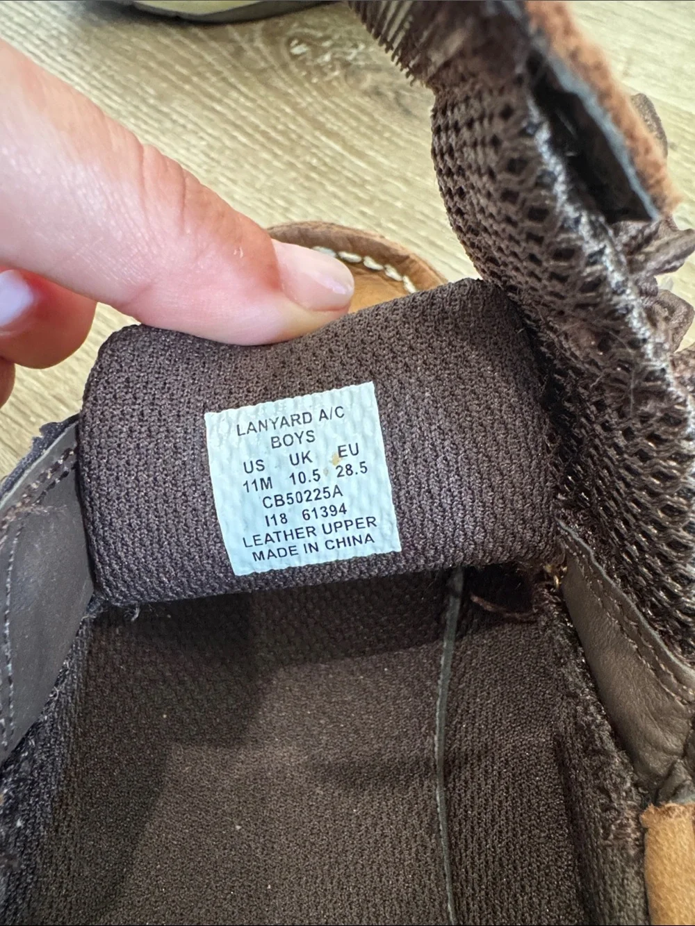 Sperry Kids Tan Brown Boat Shoes